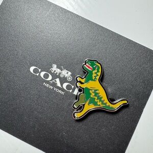 Coach rexy pin